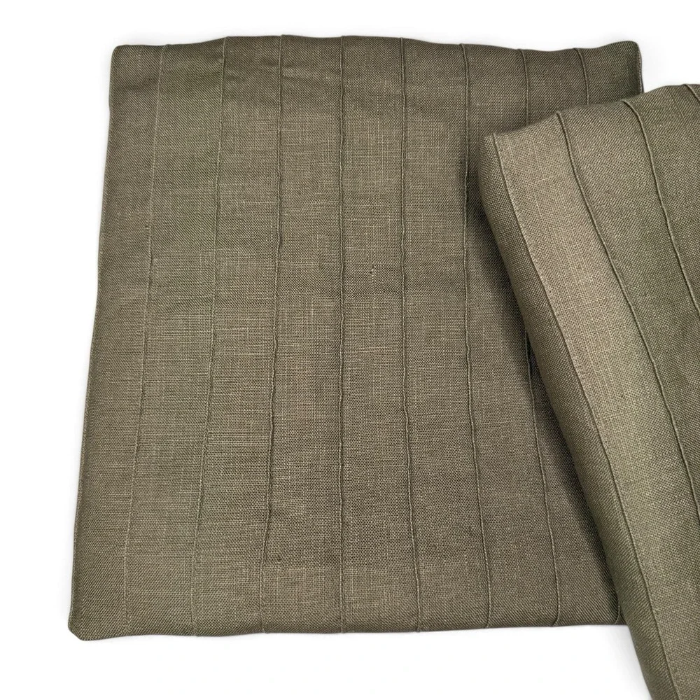 Croscill Townhouse 100% Linen Euro Pillow Shams Pillow Cases 26